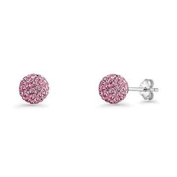Full Ball Stud Earrings